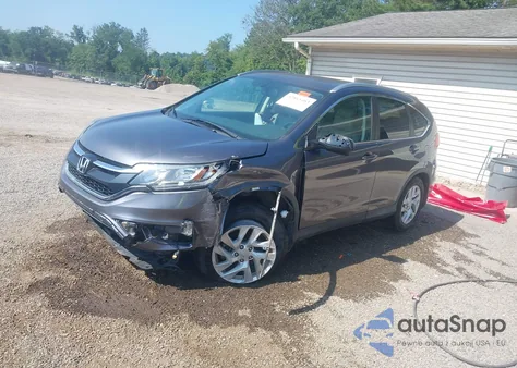 2015 Honda Cr-V Ex-L z USA, uszkodzony, nr VIN 2HKRM4H72FH654532